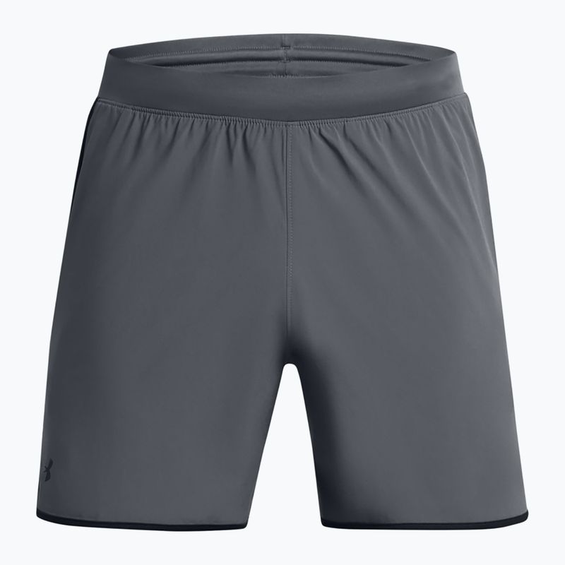 Spodenki treningowe męskie Under Armour Hiit Woven 6in pitch gray/black 5