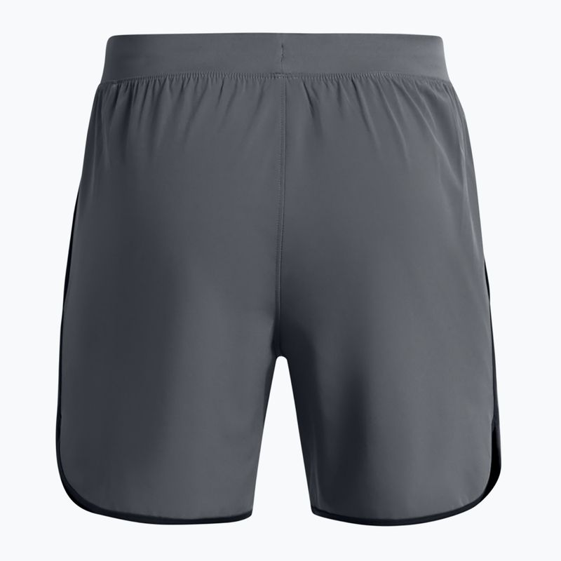 Spodenki treningowe męskie Under Armour Hiit Woven 6in pitch gray/black 6