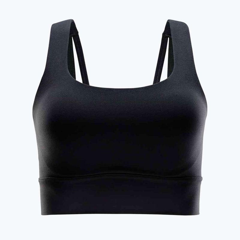 Biustonosz treningowy Nike Zenvy Medium-Support black/sail 7