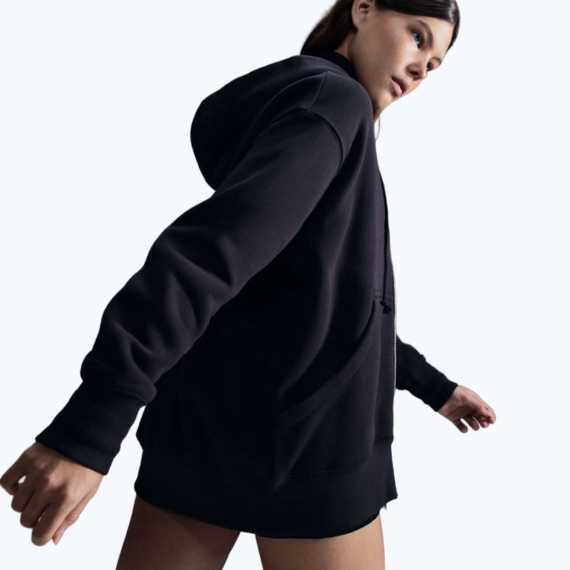 Bluza damska Nike Sportswear Phoenix Fleece black/sail 4