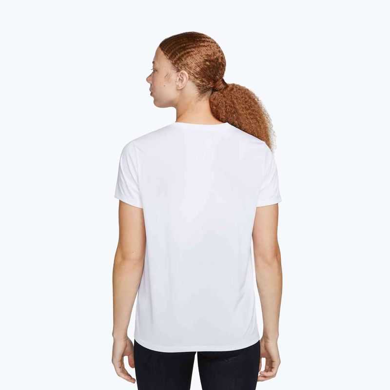 Koszulka treningowa damska Nike Dri-Fit white/black 3