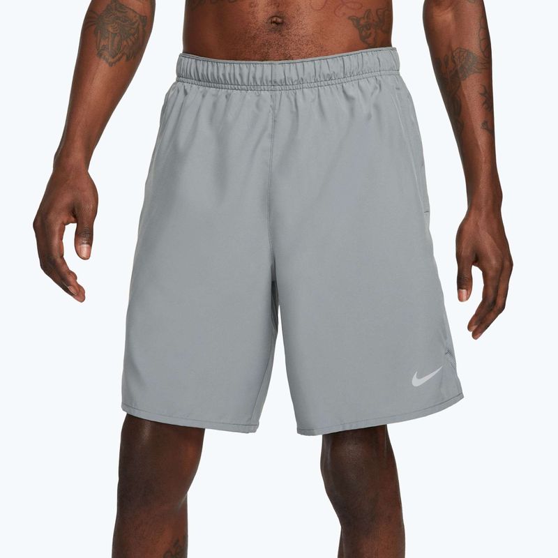 Spodenki męskie Nike Dri-Fit Challenger 9" Unlined smoke grey/smoke grey 4