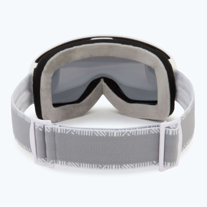 Gogle narciarskie damskie Giro Moxie white & grey chute/ cobalt/yellow 4
