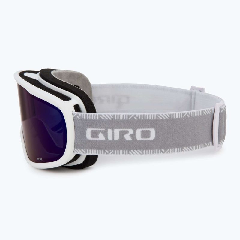 Gogle narciarskie damskie Giro Moxie white & grey chute/ cobalt/yellow 5