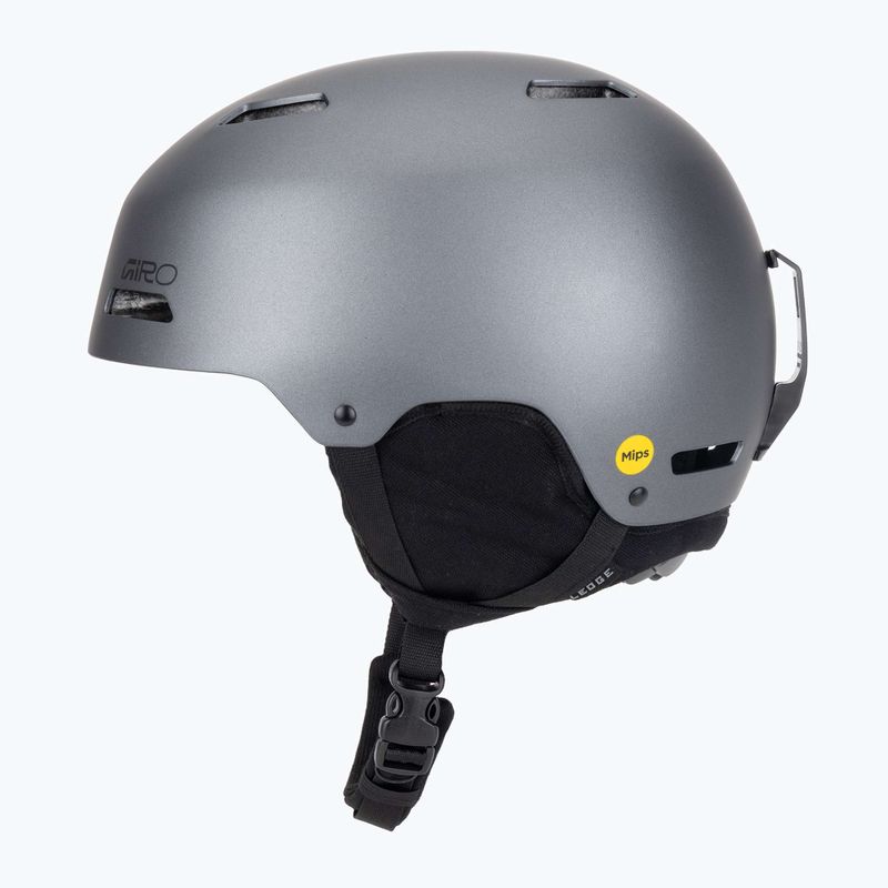 Kask narciaski Giro Ledge FS MIPS matte graphite 3
