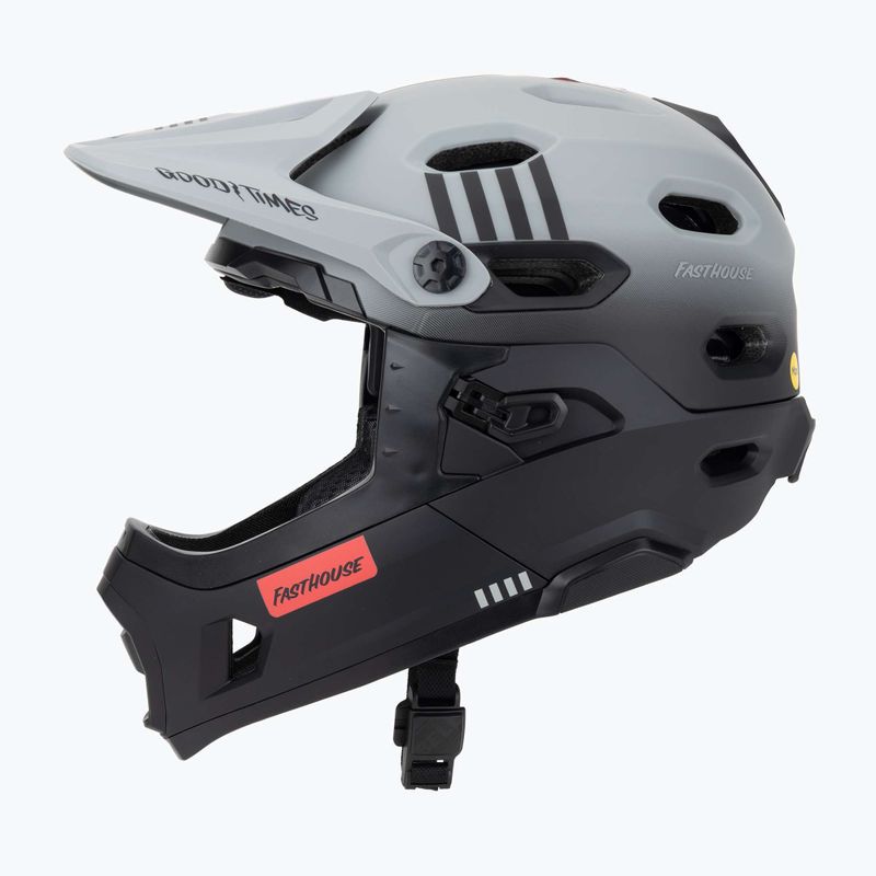 Kask rowerowy Bell FF Super DH MIPS Spherical matte gray/black 3