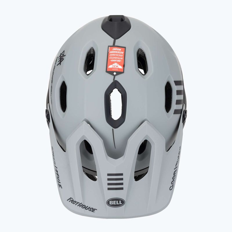 Kask rowerowy Bell FF Super DH MIPS Spherical matte gray/black 6