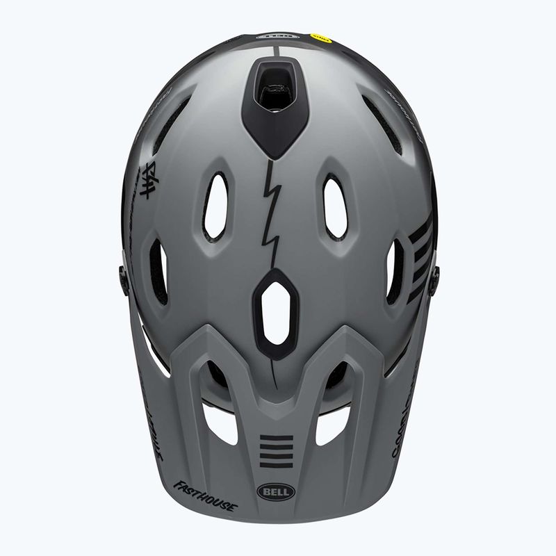 Kask rowerowy Bell FF Super DH MIPS Spherical matte gray/black 15