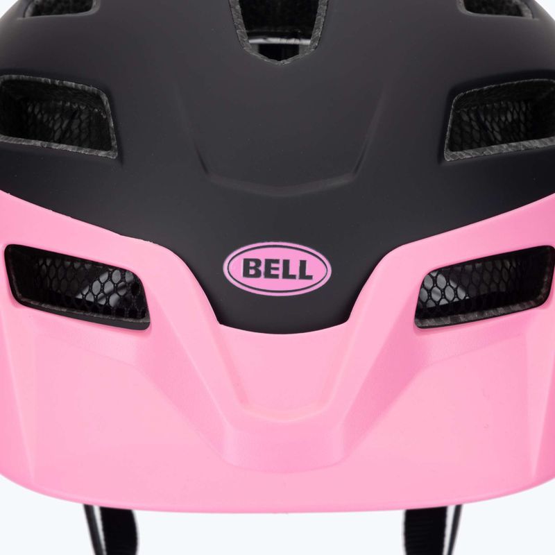 Kask rowerowy dziecięcy Bell Sidetrack Jr matte pink 7