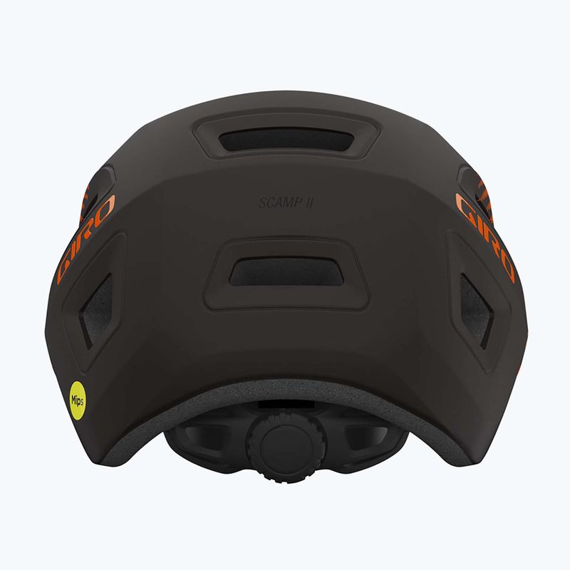 Kask rowerowy dziecięcy Giro Scamp II Integrated Mips Jr matte orange towers 3