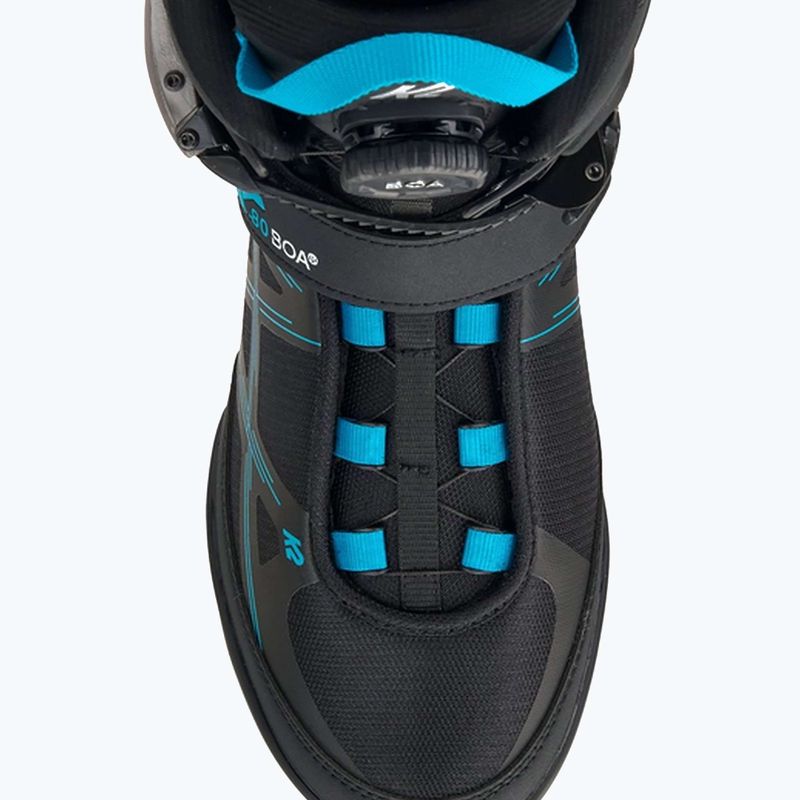 Rolki męskie K2 F.I.T. 80 Pro black/blue 8