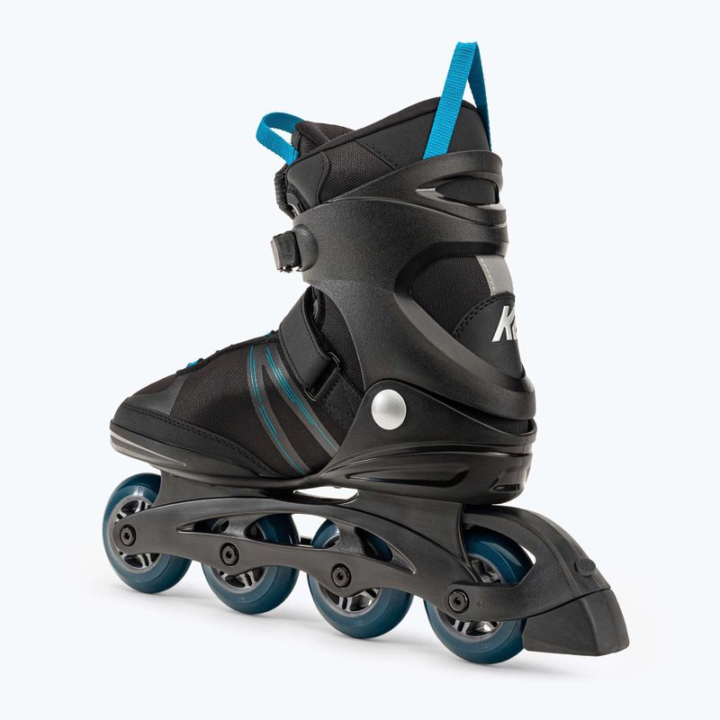 Rolki męskie K2 F.I.T. 80 Pro black/blue 3