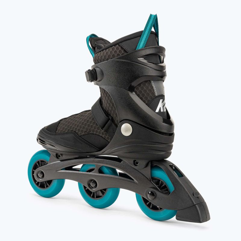 Rolki męskie K2 Trio LT 100 black/orange 3