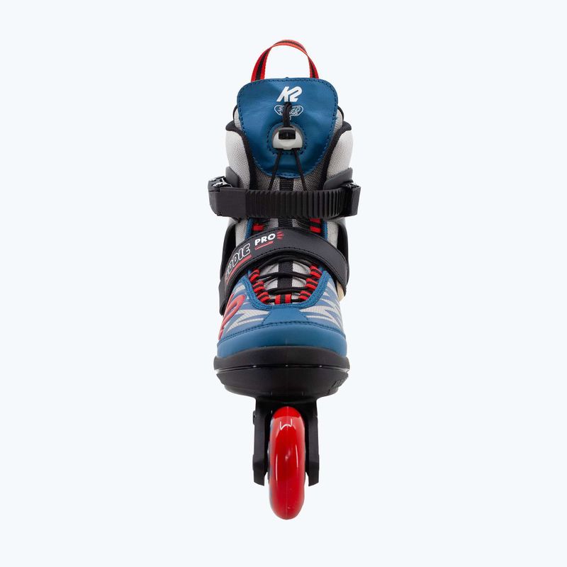 Rolki dziecięce K2 Eddie Pro gray/blue 2