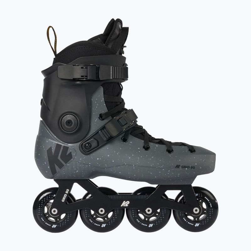 Rolki K2 Grid 80 midnight/gray 2