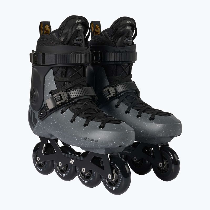 Rolki K2 Grid 80 midnight/gray 5