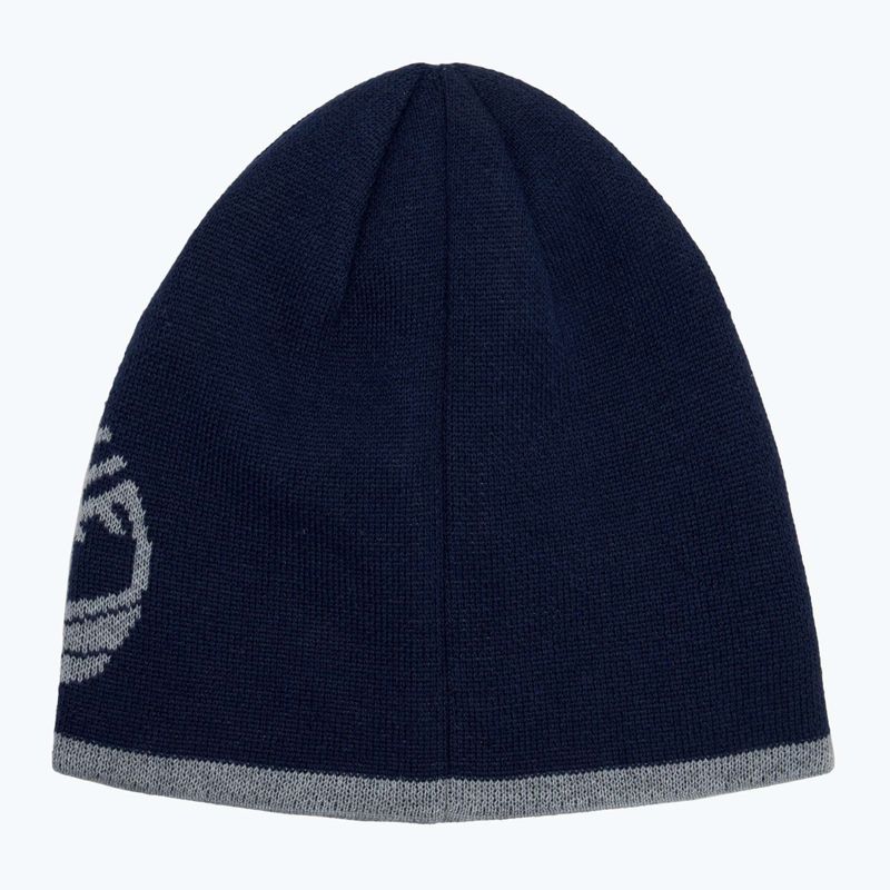 Czapka zimowa męska Timberland Reversible Logo Beanie peacoat 3