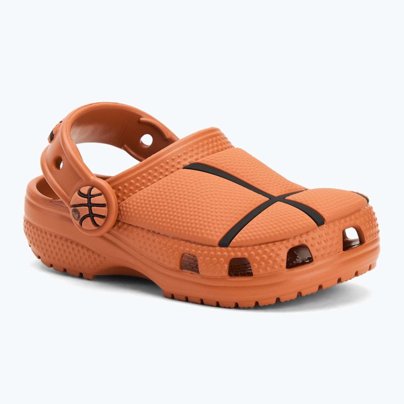 Klapki dziecięce Crocs Classic Basketball Clog Toddler sienna 2