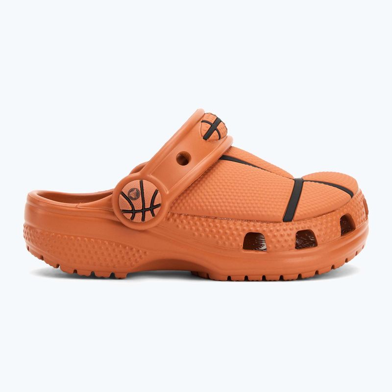 Klapki dziecięce Crocs Classic Basketball Clog Toddler sienna 3