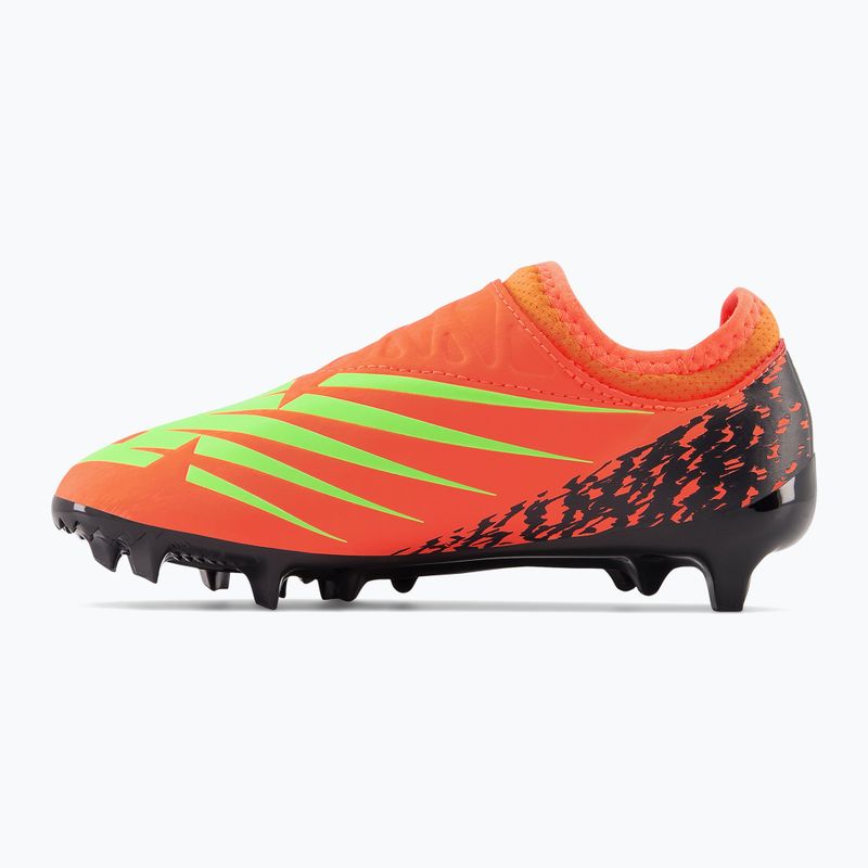 Buty piłkarskie dziecięce New Balance Furon Dispatch V7 FG neon dragonfly 12