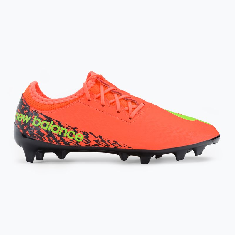Buty piłkarskie dziecięce New Balance Furon Dispatch V7 FG neon dragonfly 2