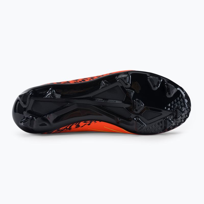 Buty piłkarskie dziecięce New Balance Furon Dispatch V7 FG neon dragonfly 5
