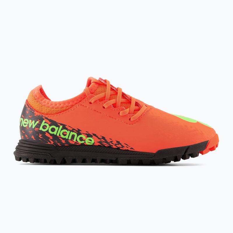 Buty piłkarskie dziecięce New Balance Furon v7 Dispatch JNR TF neon dragonfly 11