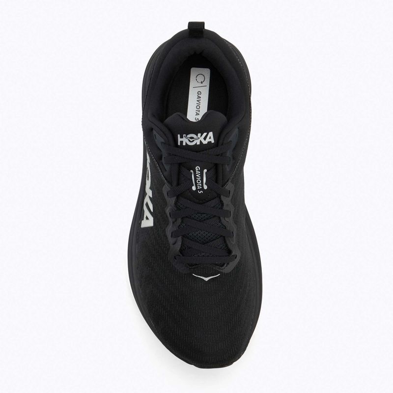 Buty do biegania męskie HOKA Gaviota 5 black/white 5