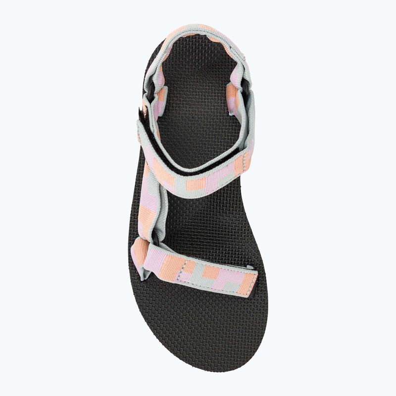 Sandały damskie Teva Flatform Universal retro shapes pear blue 5