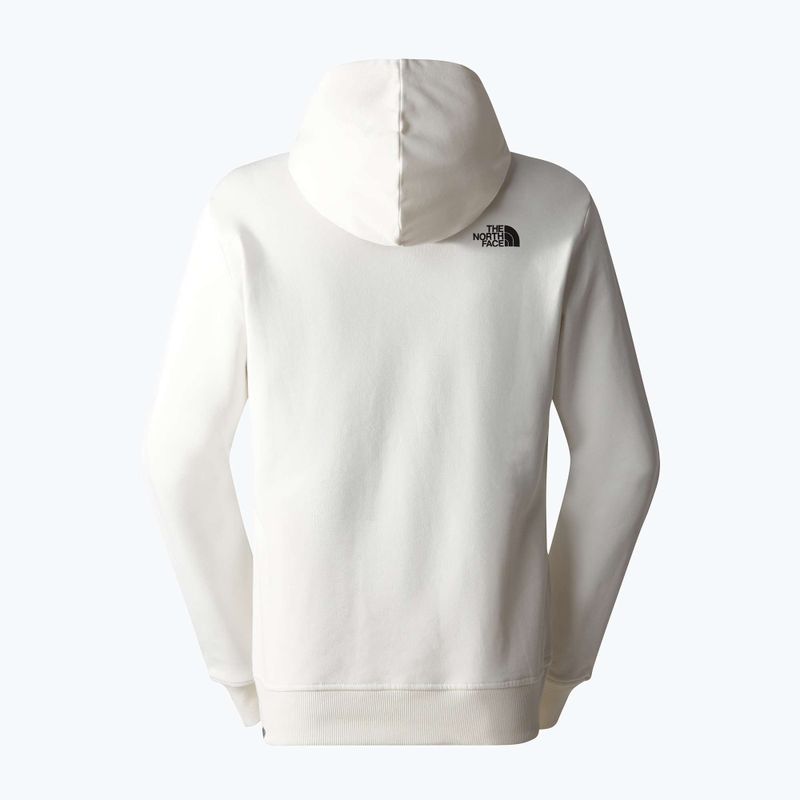 Bluza męska The North Face Standard Hoodie gardenia white/coal brown water distortion print 5