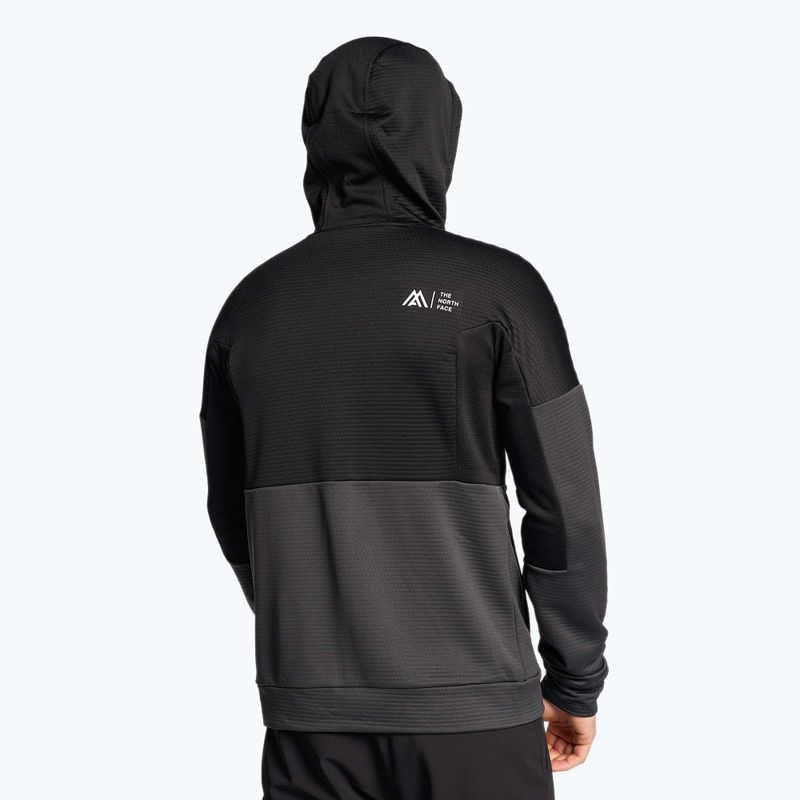 Bluza trekkingowa męska The North Face Mountain Athletics Full Zip Fleece asphalt grey/black 2