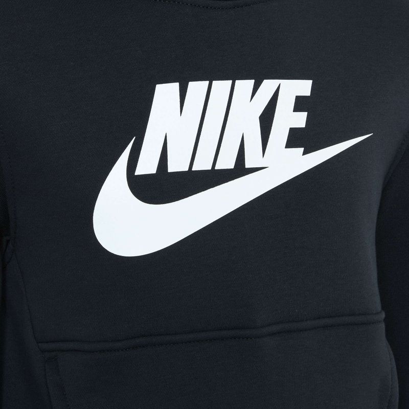 Bluza dziecięca Nike Club Fleece Hoodie black/white 10