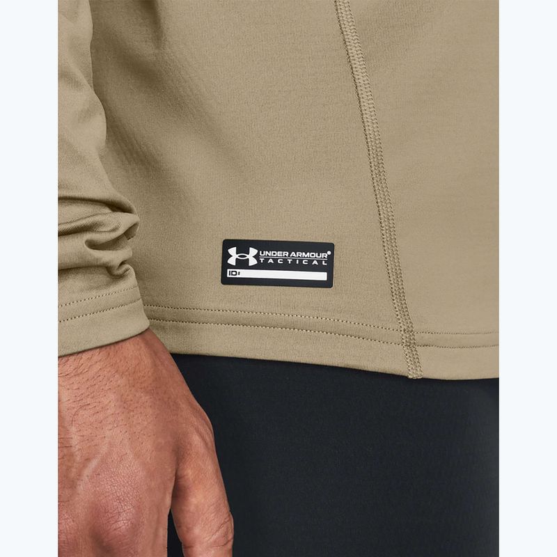 Longsleeve męski Under Armour Tactical Mock CGI Base federal tan/black 4