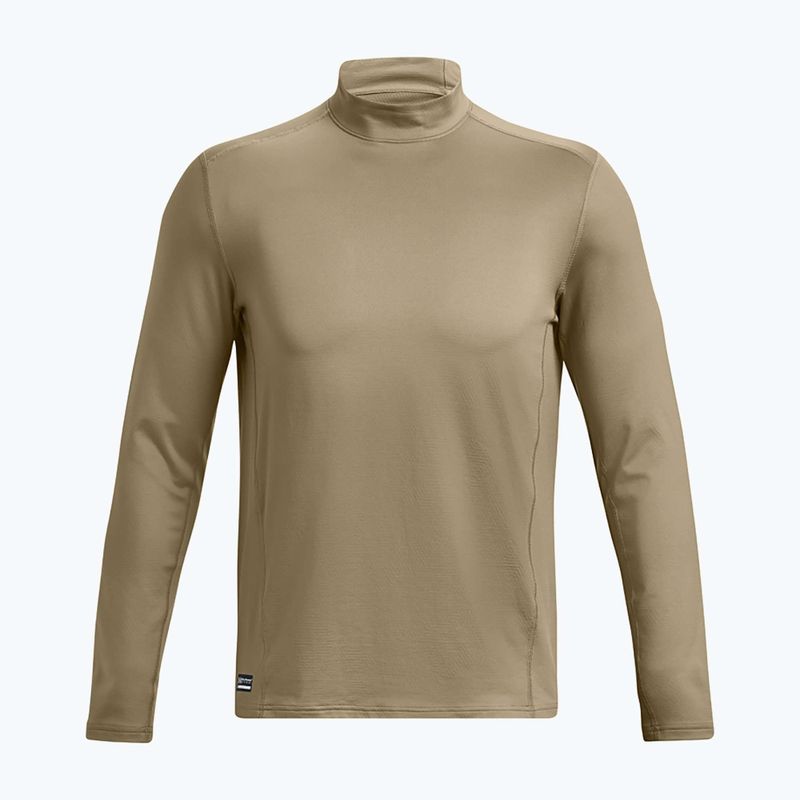Longsleeve męski Under Armour Tactical Mock CGI Base federal tan/black 5