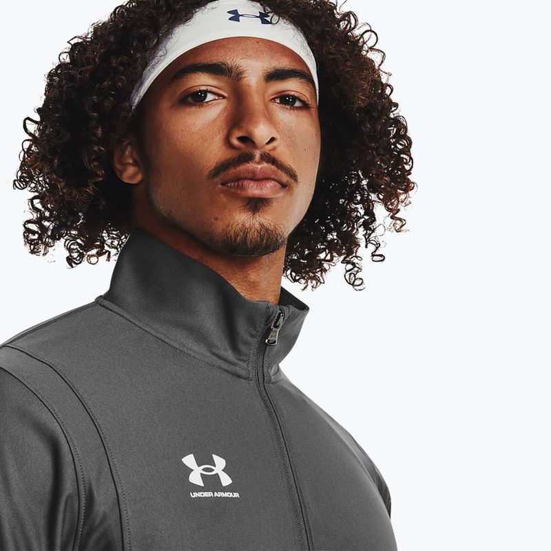 Komplet piłkarski męski Under Armour Challenger Tracksuit castlerock/white 3