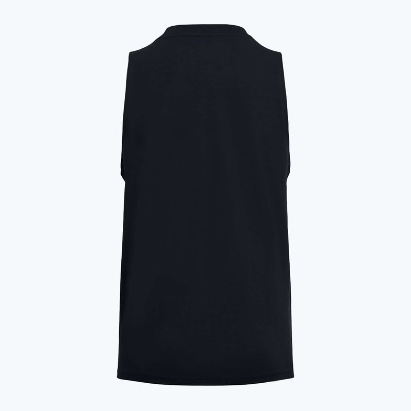 Koszulka treningowa damska Under Armour Rival Muscle Tank black/white 2