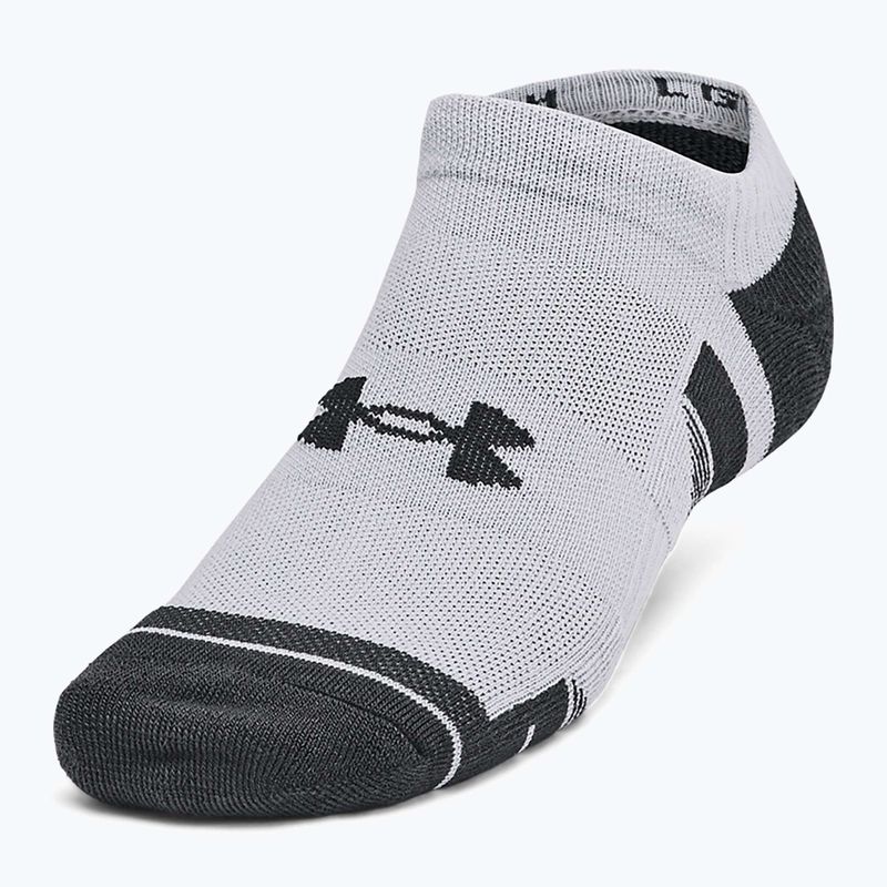 Skarpety Under Armour Performance Tech Crew 6 par mod gray/mod gray/jet gray 2