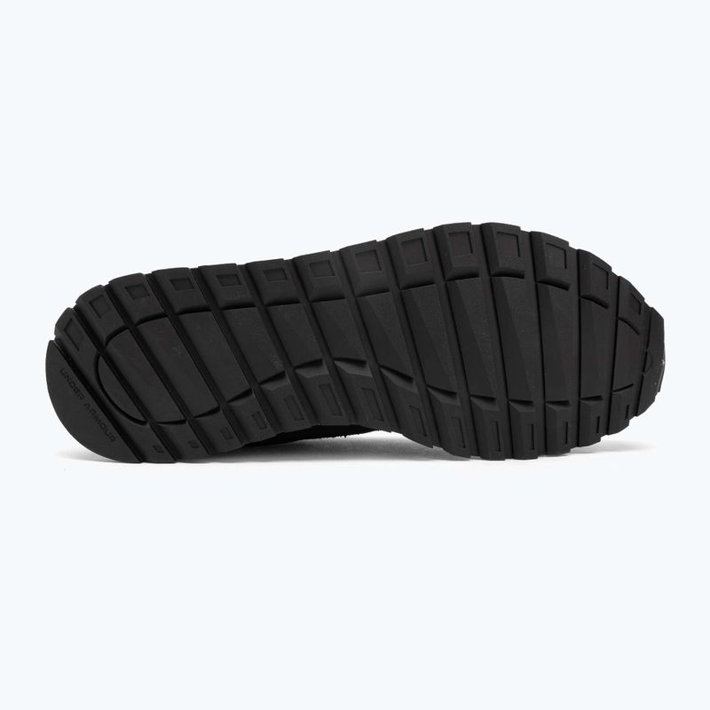 Buty treningowe męskie Under Armour Essential Runner black/white/blach 4