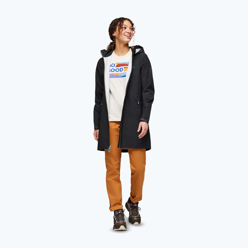 Kurtka przeciwdeszczowa damska Cotopaxi Cielo Rain Trench black 2