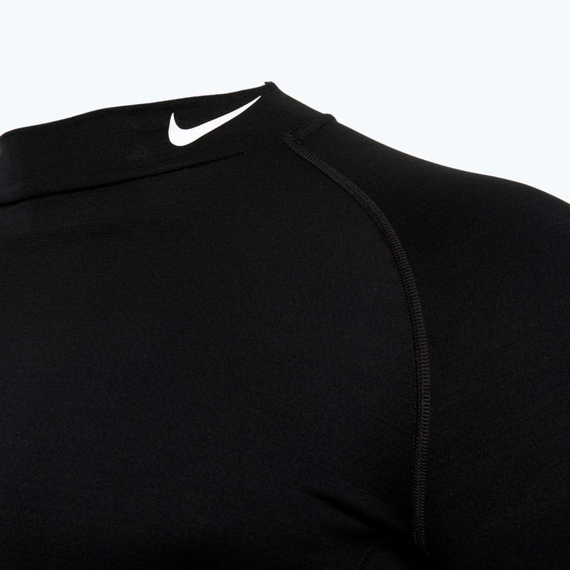 Longsleeve treningowy męski Nike Pro Dri-Fit Warm black/white 3