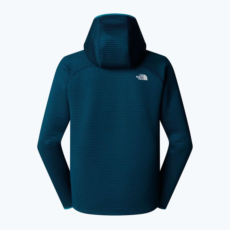 Bluza trekkingowa męska The North Face Vertical Thermal FZ Hoodie midnight petrol 5
