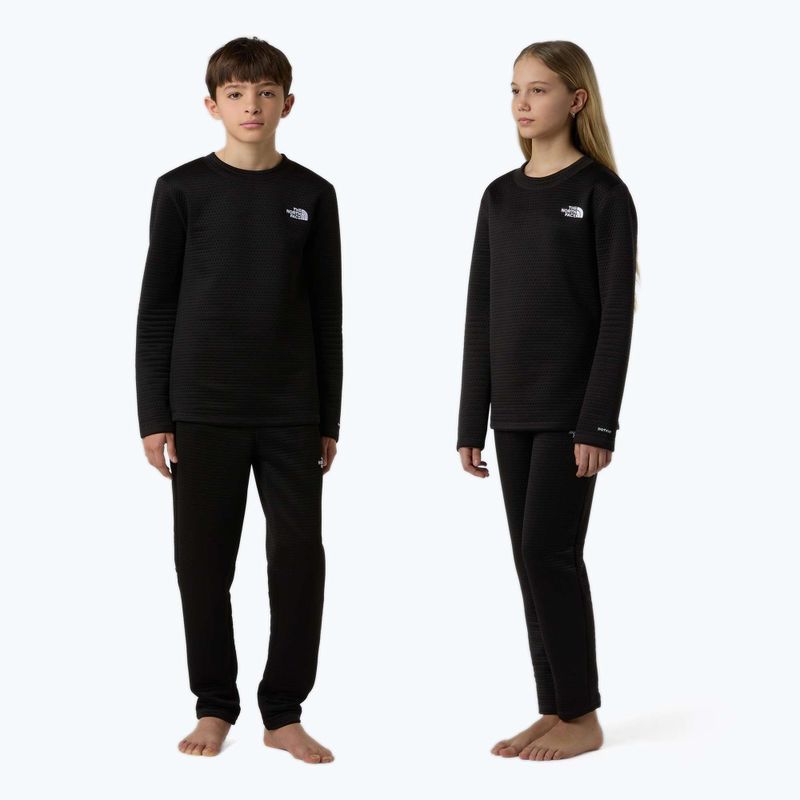 Komplet bielizny termoaktywnej dziecięcej The North Face Dotknit Thermal black 6