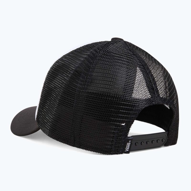 Czapka z daszkiem dziecięca Vans Classic Patch Curved Bill Trucker black/white 2