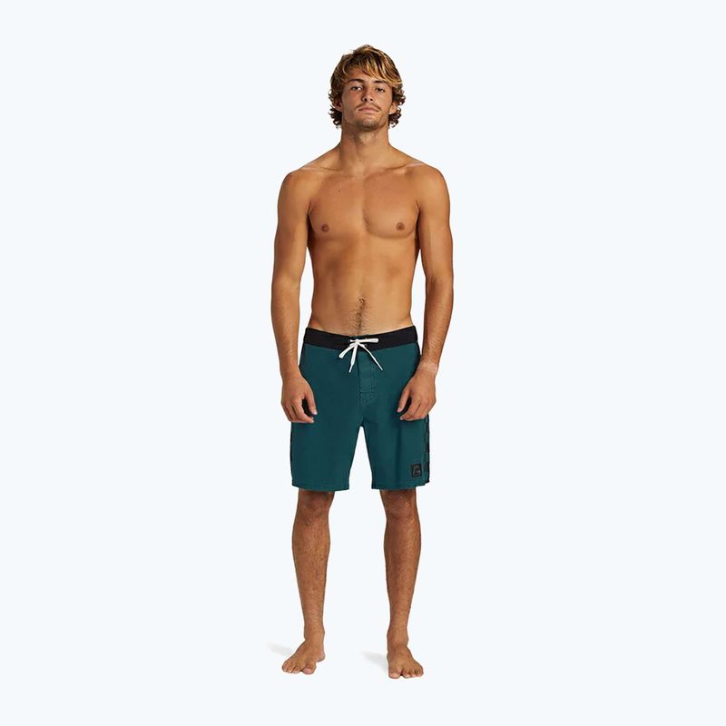 Szorty kąpielowe męskie Quiksilver Original Arch Hempstretch 18" colonial blue 2