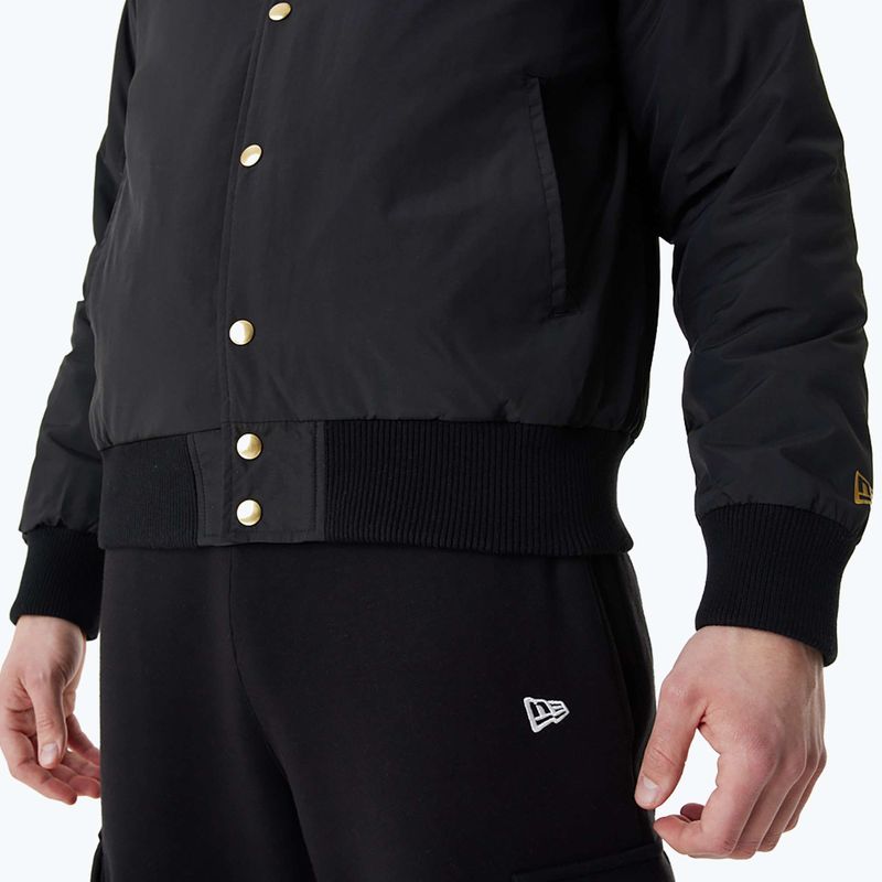 Kurtka męska New Era NBA Script BP Bomber Chicago Bulls black 5