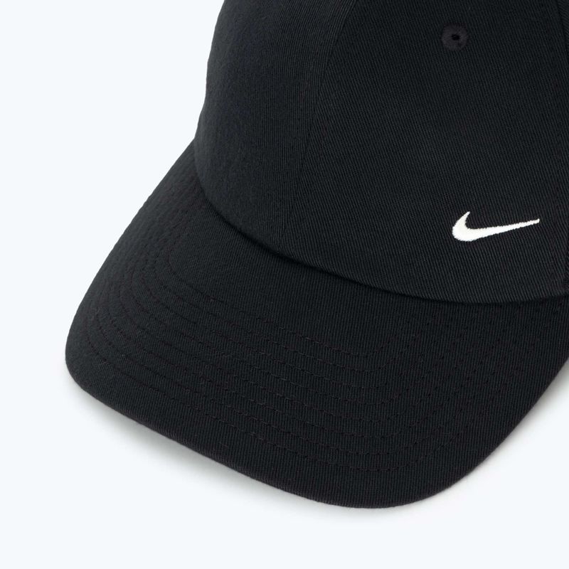 Czapka z daszkiem Nike Club Unstructured black/sail 3