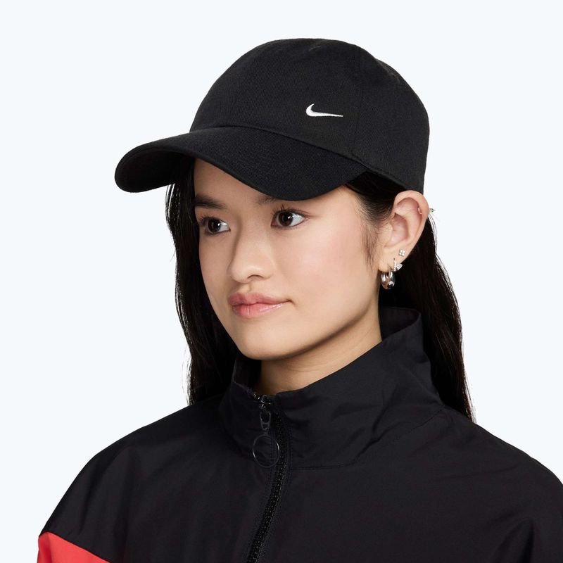 Czapka z daszkiem Nike Club Unstructured black/sail 5