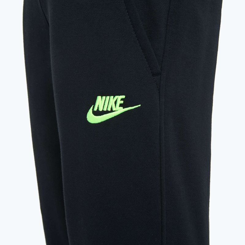Spodnie dziecięce Nike Sportswear Club Fleece black/volt 3