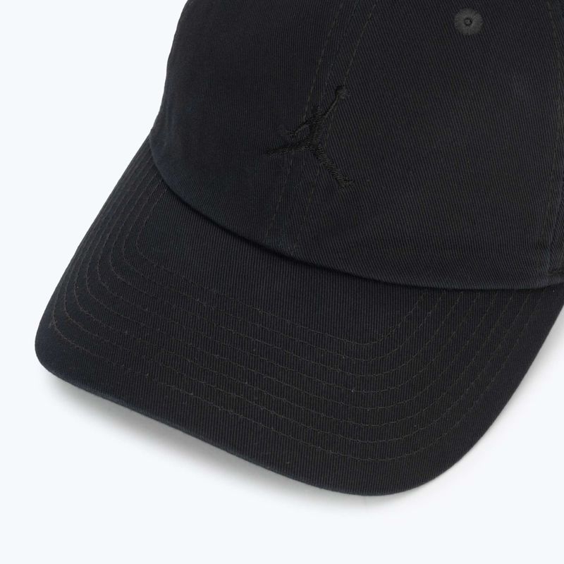 Czapka z daszkiem  Jordan Club Unstructured Curved-Bill black/black 3