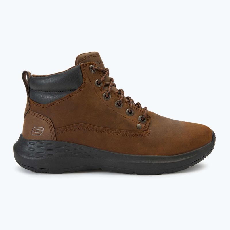 Buty męskie SKECHERS Parson Ederic dark brown 2